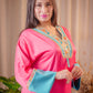 Jebba Nour satin - Rose fuschia