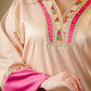 Jebba Nour satin - Champagne
