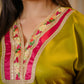 Jebba Nour satin - Vert olive