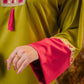 Jebba Nour satin - Vert olive