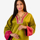 Jebba Nour satin - Vert olive