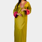 Jebba Nour satin - Vert olive