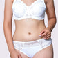 Slip en dentelle Blanc