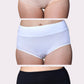 Lot de 3 slips en coton taille haute